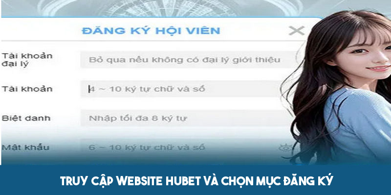 Quy trình đăng ký HUBET