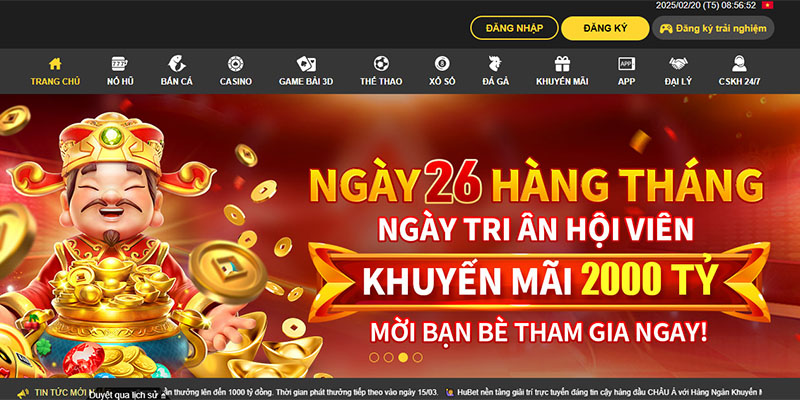 Thông tin giới thiệu về thương hiệu giải trí HUBET đình đám